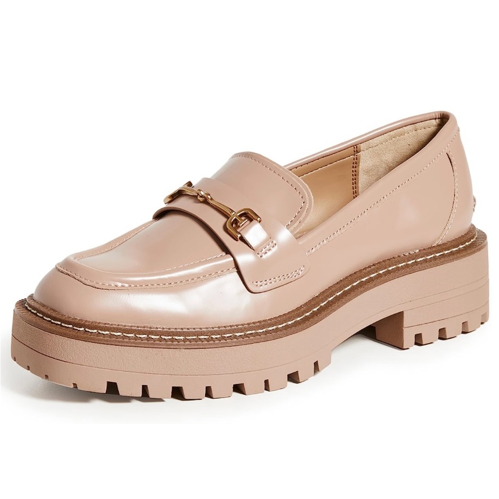 Sam Edelman Laurs Loafer (Size 5.5) in Maple Sugar (Rose Beige)